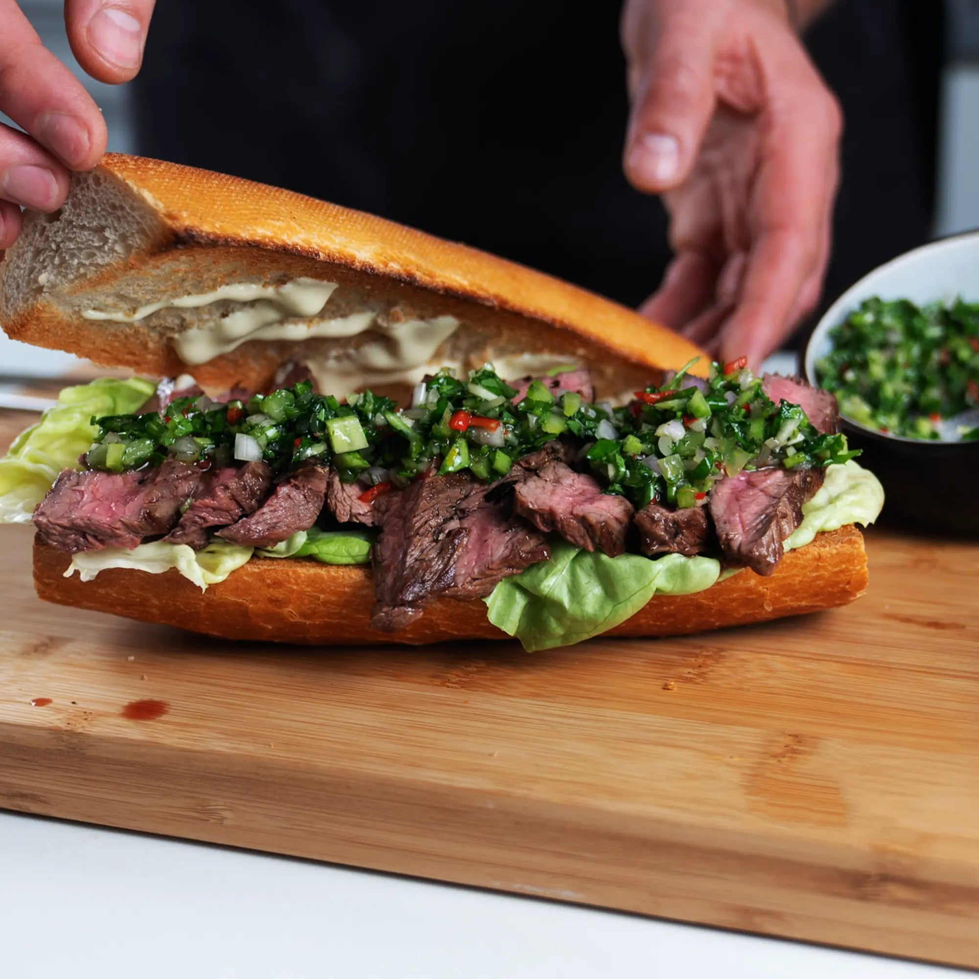 Flanksteak Sandwich