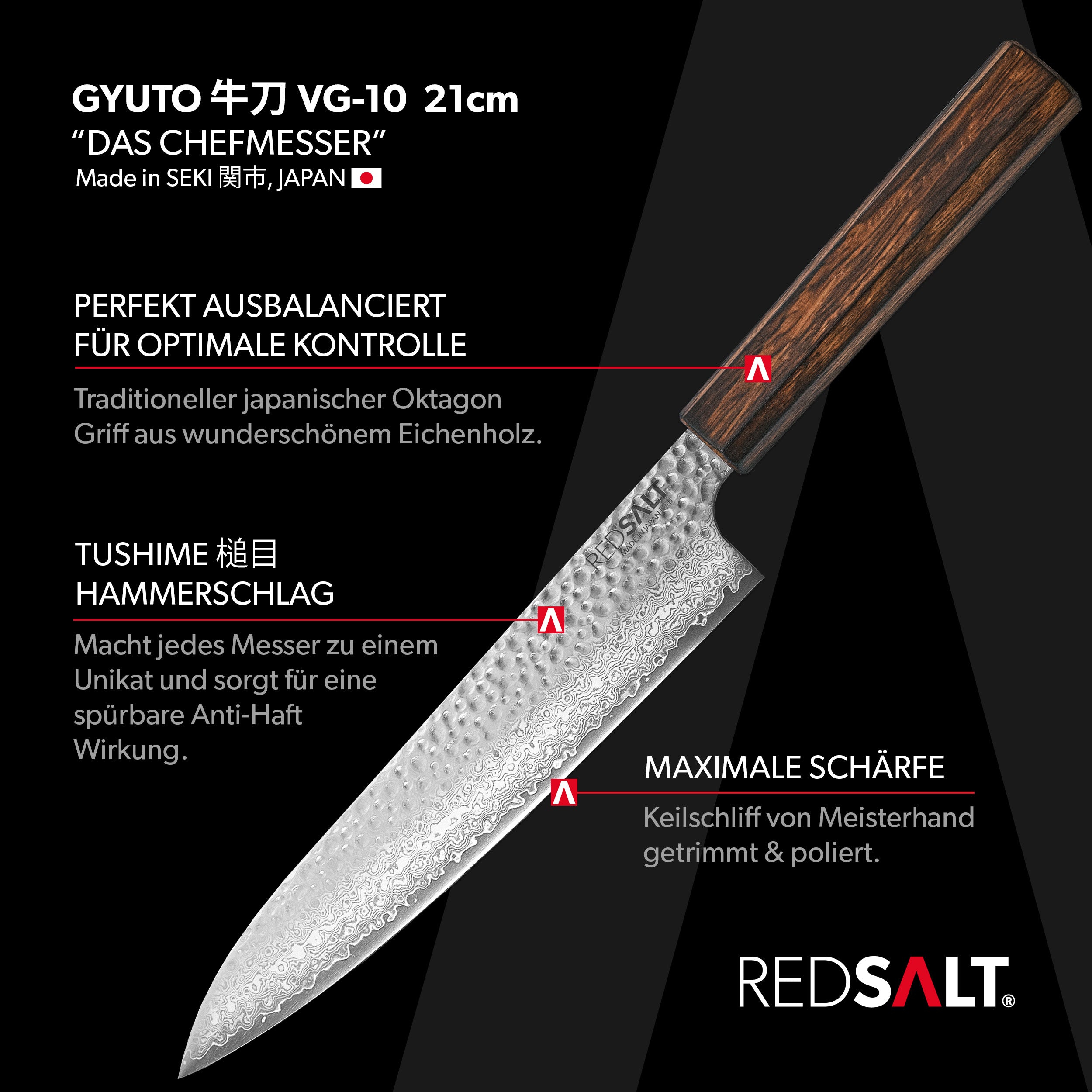 GYUTO 21cm VG10