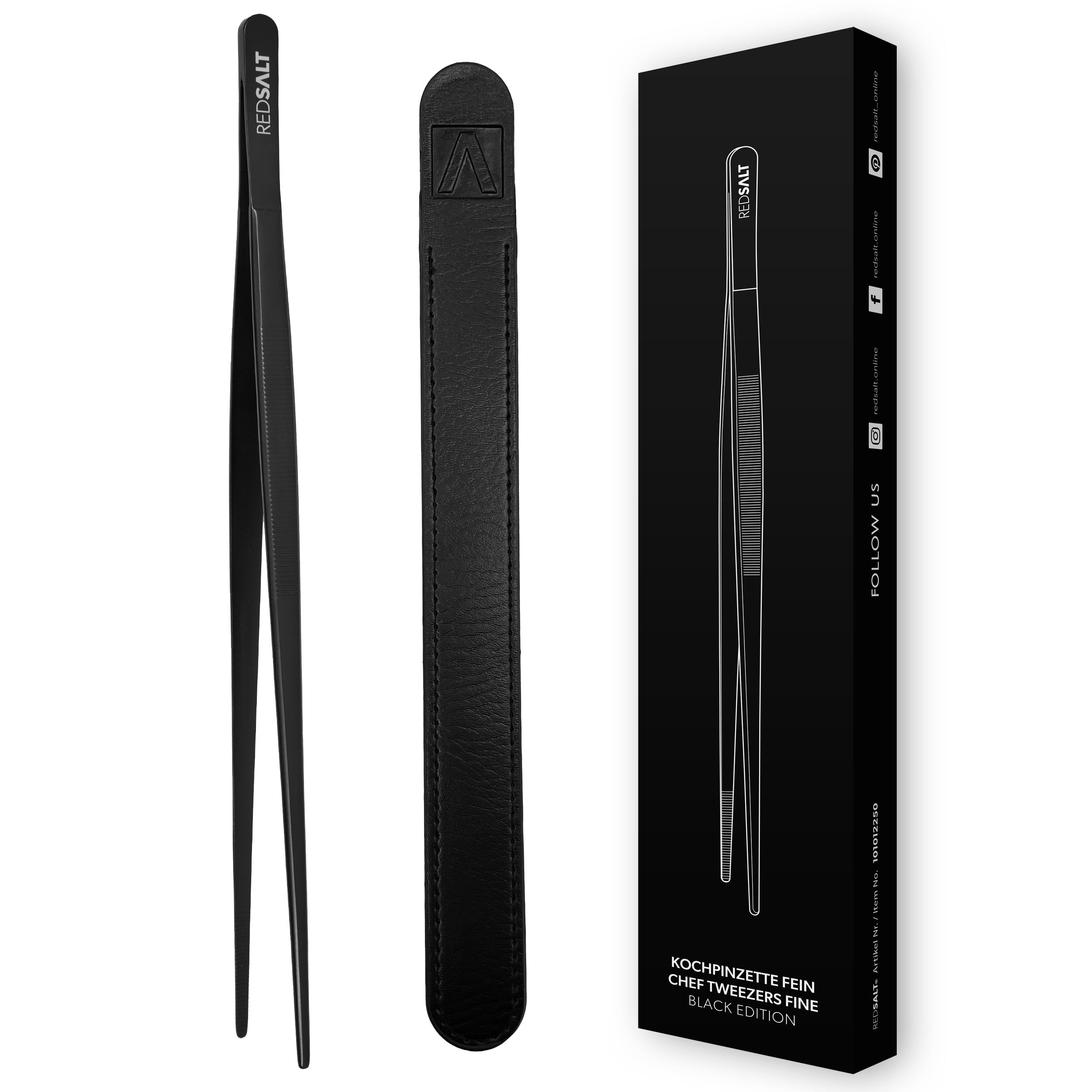 Kochpinzette Fein Black Edition